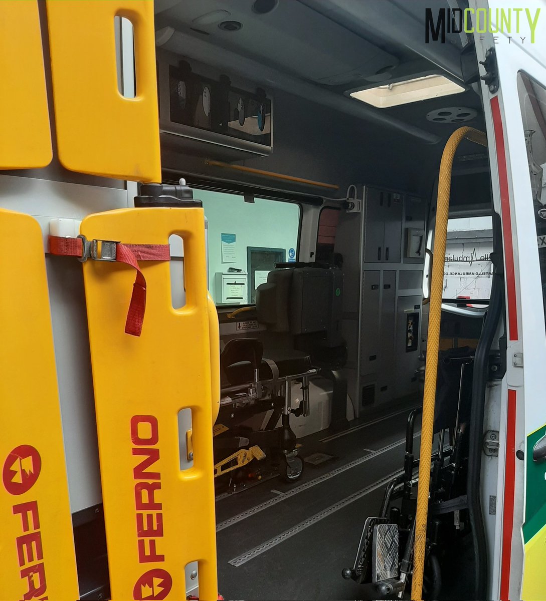 We're providing Ambulance Induction Training over the next couple of days for our friends at Cartello Ambulance, at their South Wales depot.

Wishing you all a safe and fun weekend!

#ambulance #nepts #training
midcountysafety.co.uk