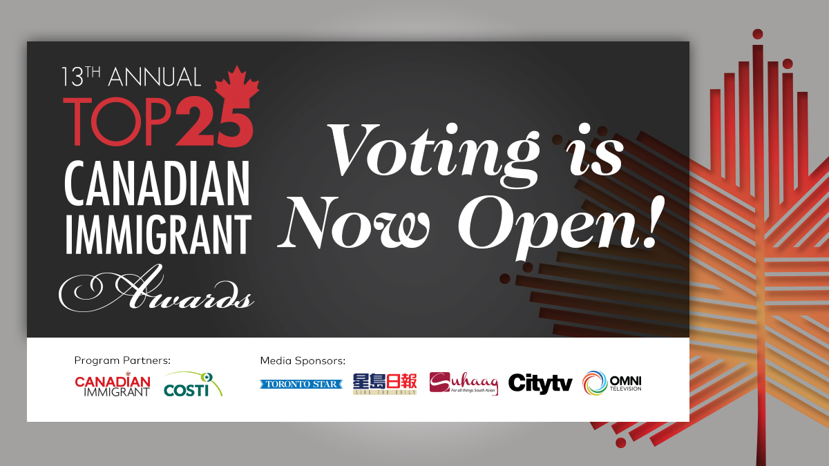 75 finalists for the 2021 Top 25 Canadian #Immigrant Awards, have been announced by <a href="/canimmigrant/">Canadian Immigrant</a>! Each nomination received was inspiring &amp; deserving and made it challenging to narrow down. Here are the 75 most outstanding stories. Vote today! ⬇️
canadianimmigrant.ca/canadas-top-25…