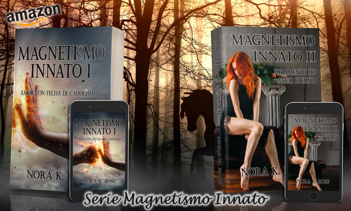 norakrose's tweet photo. ⚡️🔥❤️Magnetismo Innato I: Amor con fecha de caducidad
https://t.co/y2Gs0eTied
⚡️🔥❤️Magnetismo Innato II: Juramento de amor eterno
https://t.co/i7lppddJhS
#norakrose #magnetismoinnato #AmorConFechaDeCaducidad #romántica #erótica #kindleunlimited #libros #amazon #megustaleer https://t.co/L2SWhxnA98