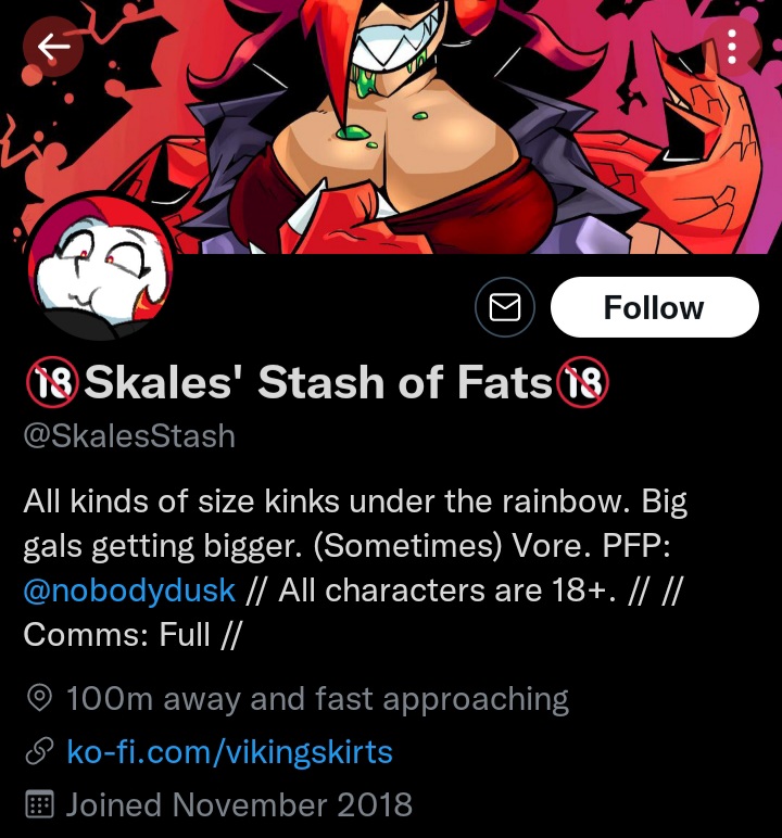 YuPhukkinScum's tweet photo. @/VikingSkirts, a.k.a. @/SkalesStash, has been knowingly sending and receiving explicit images and messages from minors, which under United States federal law, is considered possession of child pornography and exploitation of minors, which is illegal. https://t.co/dcuspSUY0V