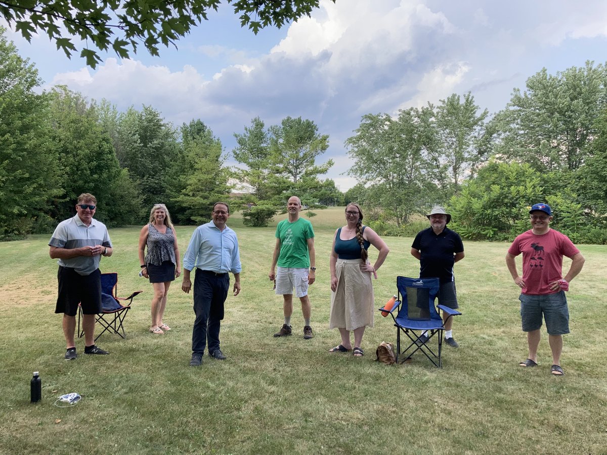 MikeSchreiner's tweet image. Had a great time chatting with the local Greens in Ajax yesterday. 

Thank you to @LeighPaulseth &amp;amp; @DevinMathura for all your work in protecting the Duffins Creek wetlands. 

Your continued involvement in protecting Ontario's natural heritage is an inspiration to all. #onpoli