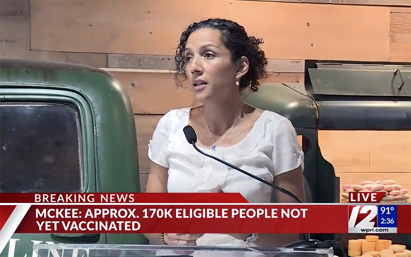 Yesterday, Wheeler School Nurse Judy Diaz joined Rhode Island Governor Dan McKee and RI Department of Health Director Dr. Nicole Alexander-Scott to encourage everyone eligible to get vaccinated. Read the full story buff.ly/2WwZOPT #WheelerSchoolRI