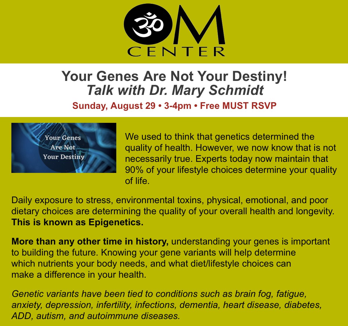 OMCenterEvents tweet picture