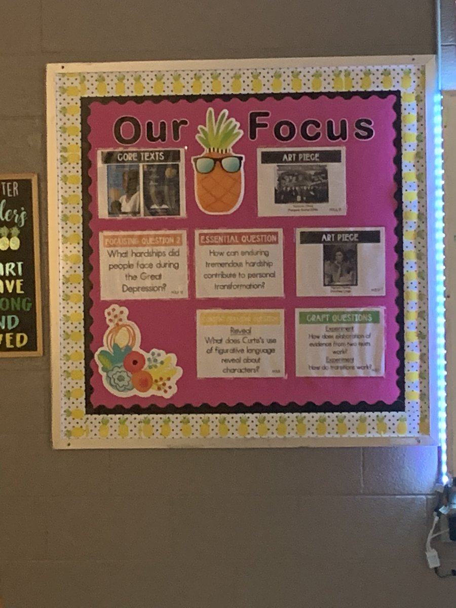 TeachHigh32's tweet image. During my ELA walkthrough at @hmscommandos I loved seeing agendas, focus walls, and student work displayed in all rooms!  Learning is student centered! @Barbara03030 @jami627 @scottlangford72 #SumnerAchieves #ROCvision @lmachado_SCS @smiller_educ8or @sherrie23159283 @jmjhjnorm