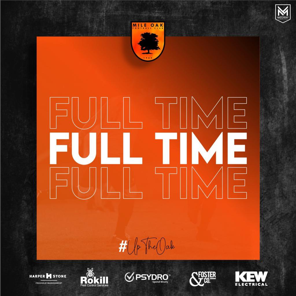 mileoak_fc's tweet image. Full time! Oak finally get their 1st points on the board winning at home in a thoroughly entertaining game beating @wick_club 4-3 thanks to goals from Haulkham, J Stenning, Smith and Furnell #uptheoak