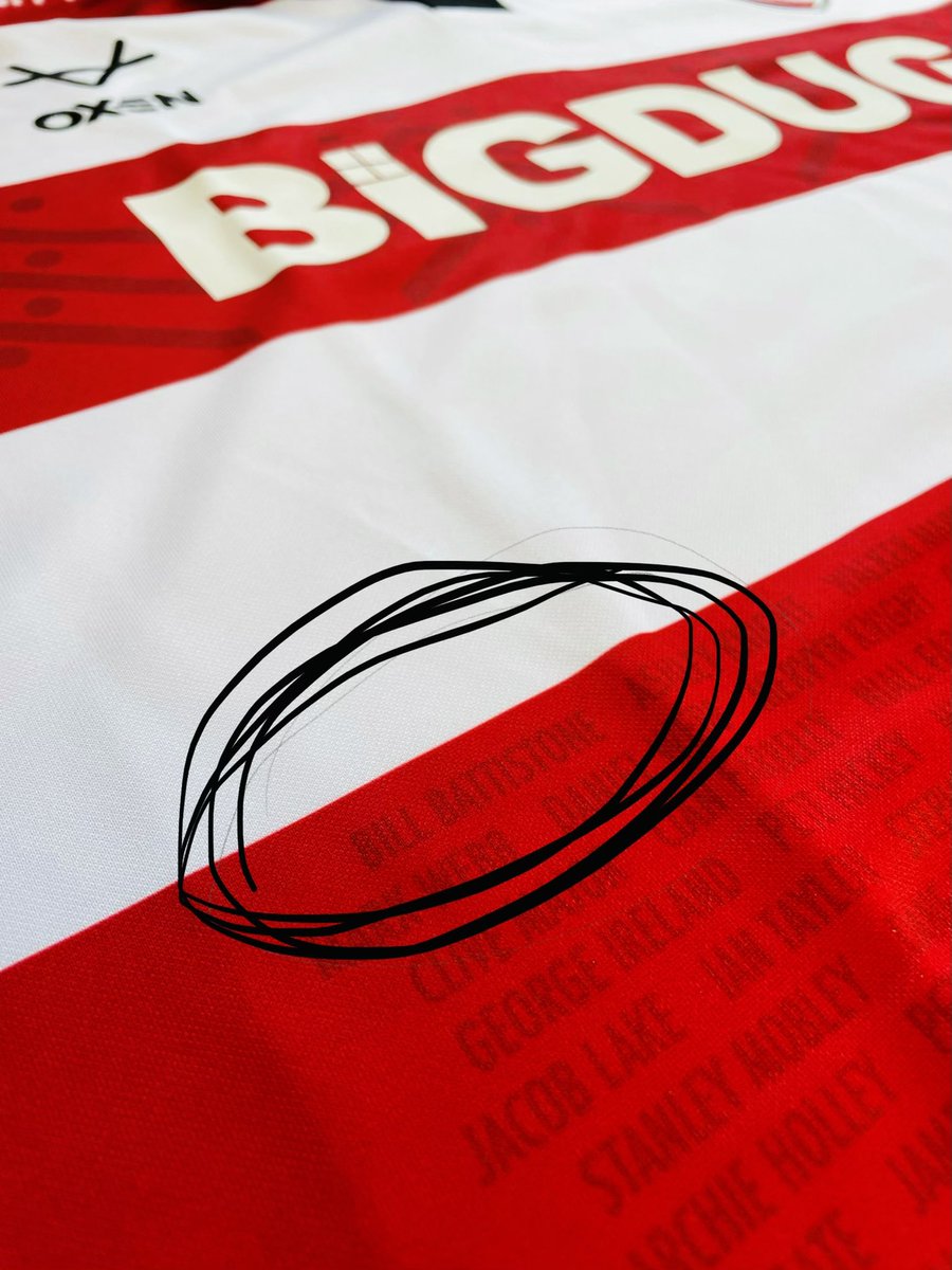 BillBattistone's tweet photo. Look what came in today! When @gloucesterrugby said #SquadofThousands I think having an American from Pittsburgh as the first name on the kit is a good sign that yes, the support base is well and strong! @jam_rugby @UberGlaws @patesy91 #CherryandWhite https://t.co/2eWWYyyVNN
