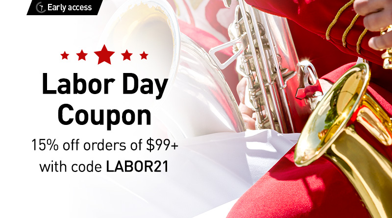 Early access is yours! Holding out for some new gear? Stock up now for Labor Day. Shop now: bit.ly/37ZJVUt