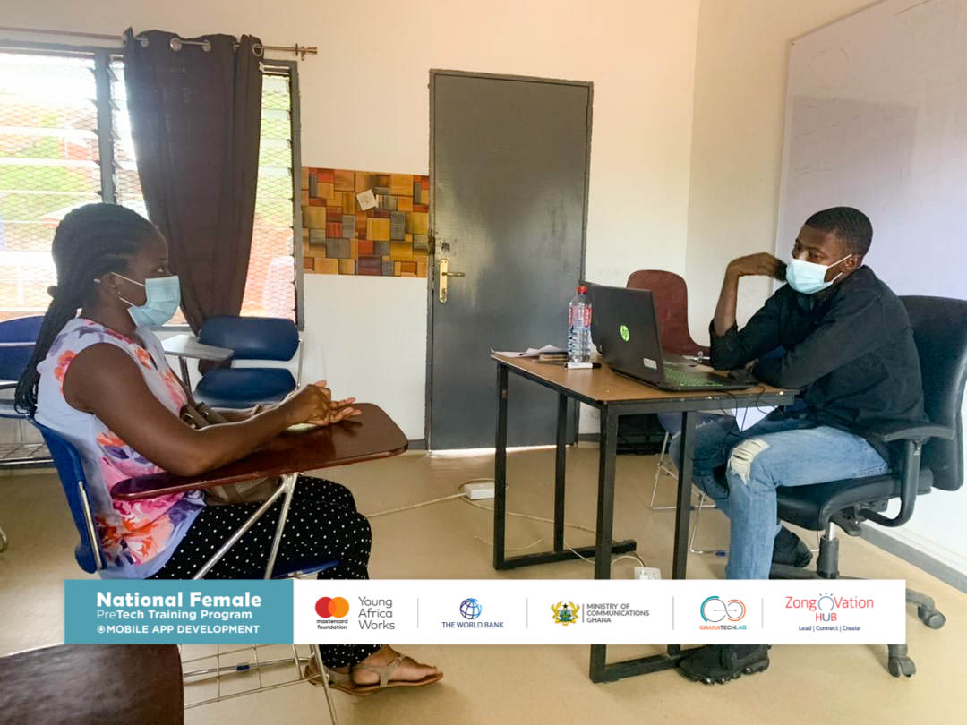 ZongoVationHub's tweet photo. National Female PreTech Training Program
ZongoVationHub interviewed candidates who applied for Mobile App Development training for the next National Female PreTech Training Program.
#ZongoImpact #NationalPretechtraining #Ladiesintech #zongoladiesintech #womenintech https://t.co/QjqyjG8Qmr