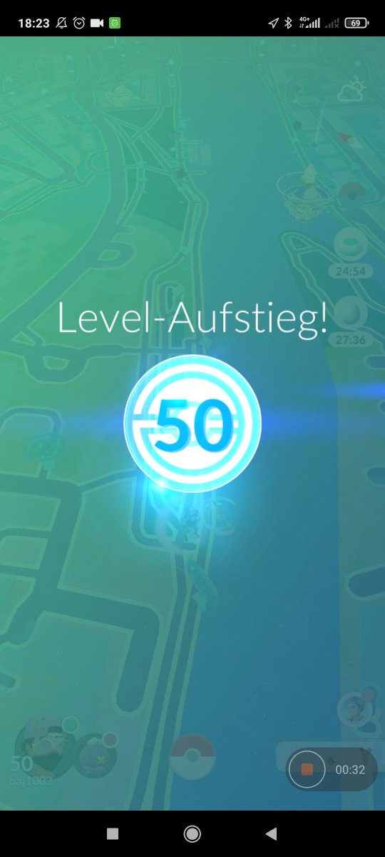 BajB1998's tweet photo. Heute neben dem Legend Rang auch endlich Level 50 erreicht ^^ das Outfit ist nun komplett :) ein Dank an alle die mich auf der Reise begleitet haben ✌️✌️

#level50 #pokemongoapp https://t.co/2a0Wgri7NG