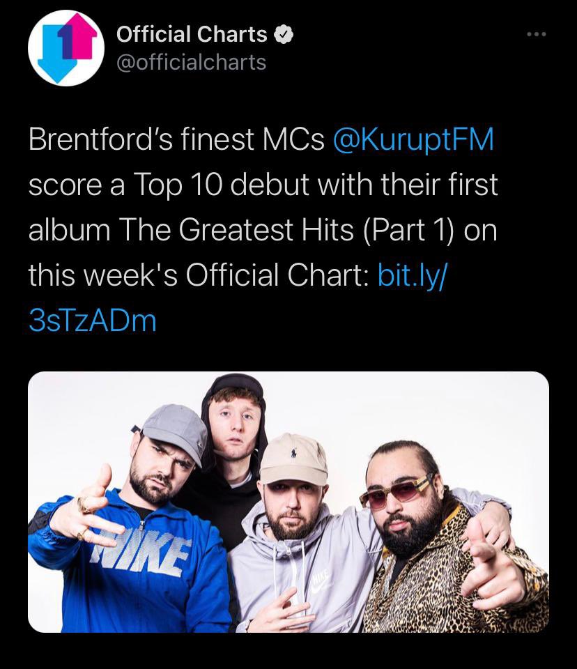 MCGRINDAH's tweet photo. OUR ALBUM IS NUMBER 8 IN THE CHARTS, OUR FILM IS NUMBER 3! EXACTLY! “OHHH GRINDAH’S BEEN QUIET HE’S BEEN AWAY FOR FEW YEARS DONT THINK HE’S DOIN MUCH ANYMORE...” EXACTLY, NOW LOOK AT WHAT YOUVE DUN. SHUT THE FUCK UP WHEN U SPEAK TO ME 👑 https://t.co/s42r64dopK