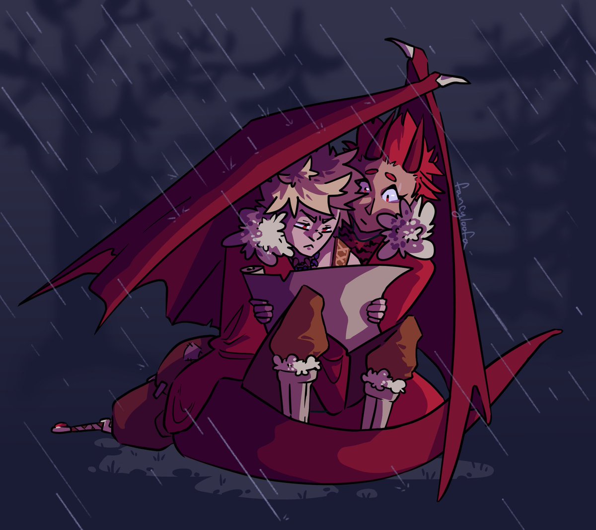 fancyloofa's tweet photo. lil redraw~~ 2021 vs 2018 https://t.co/QcKdDLKG64