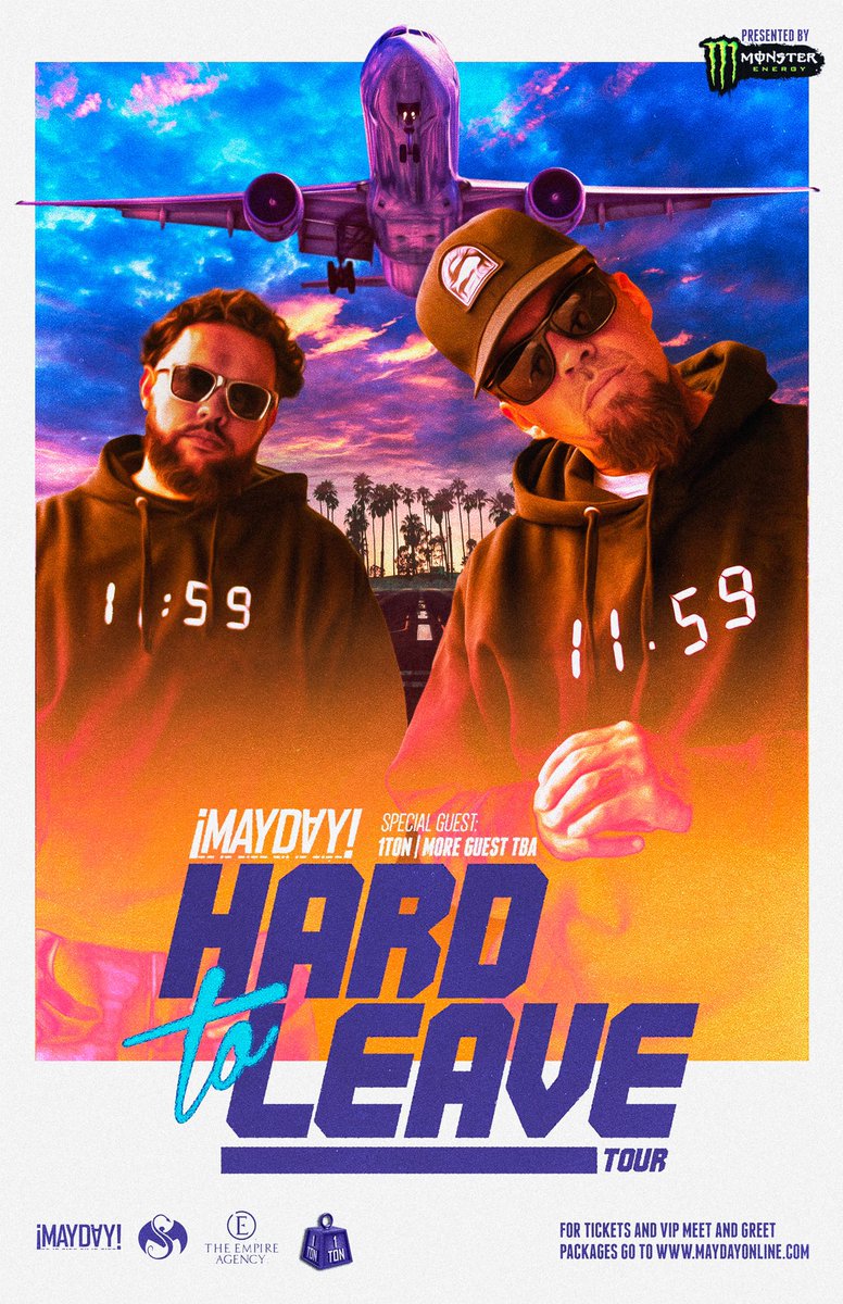 MAYDAYMUSIC's tweet image. #HardToLeaveTour updates: ⁣
•Greensboro, NC has been added on October 10th⁣⁣
•October 28th will be at The Royal in SLC. ⁣⁣
•October 29th will be at Idaho Falls at The Gem⁣⁣
⁣⁣
Tickets &amp;amp; VIP:
Linktr.ee/maydaymusic ⁣⁣
⁣⁣
#Mayday⁣⁣
#MonsterMusic⁣⁣
#StrangeMusic
