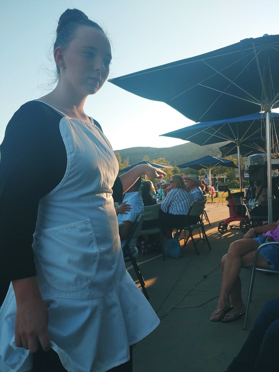 Enjoying Dinner Theatre <a href="/WesternCenterA1/">Western Center Academy</a> . Students doing improv!! Fun!