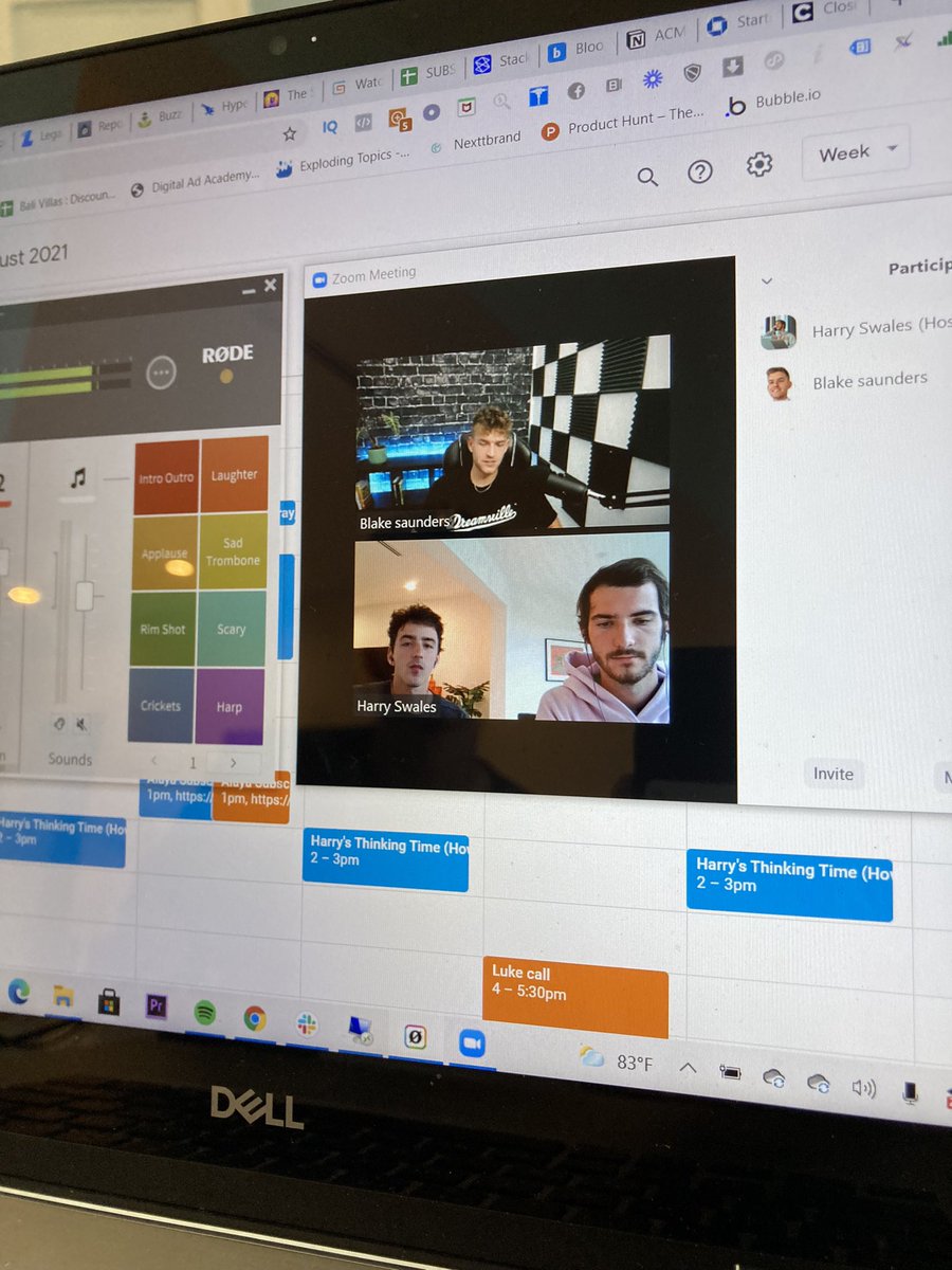 Talked about @BSaunders_23 story from sleeping on a friends couch to having six figure months with his agency. 

Super sick story and so many tips and lessons from this interview. 

Been getting absolute killers on the podcast lately. 

This episode will be out in a week or two.