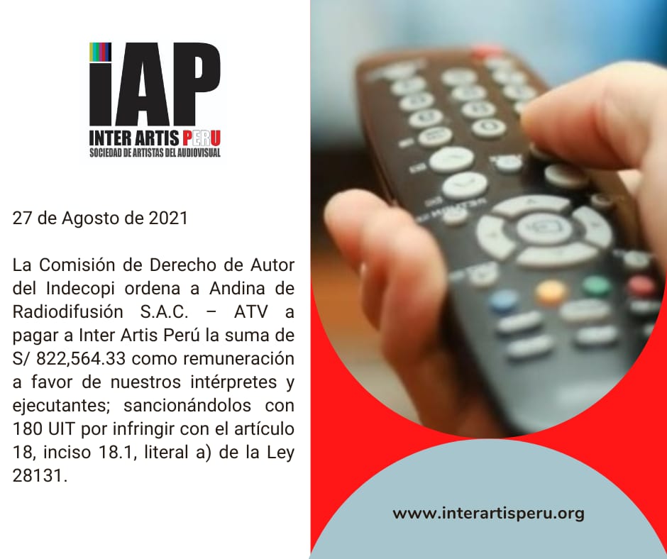 INTER ARTIS PERÚ tweet media