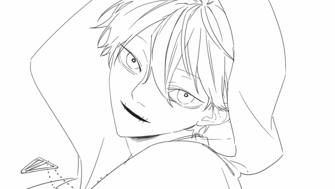 これはラクガキとして描いたギャラリア×剣持 
