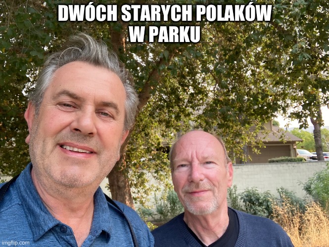 FlukerDavid's tweet photo. Two old Poles in the park 🇵🇱😉 https://t.co/VOwkZwXRSq