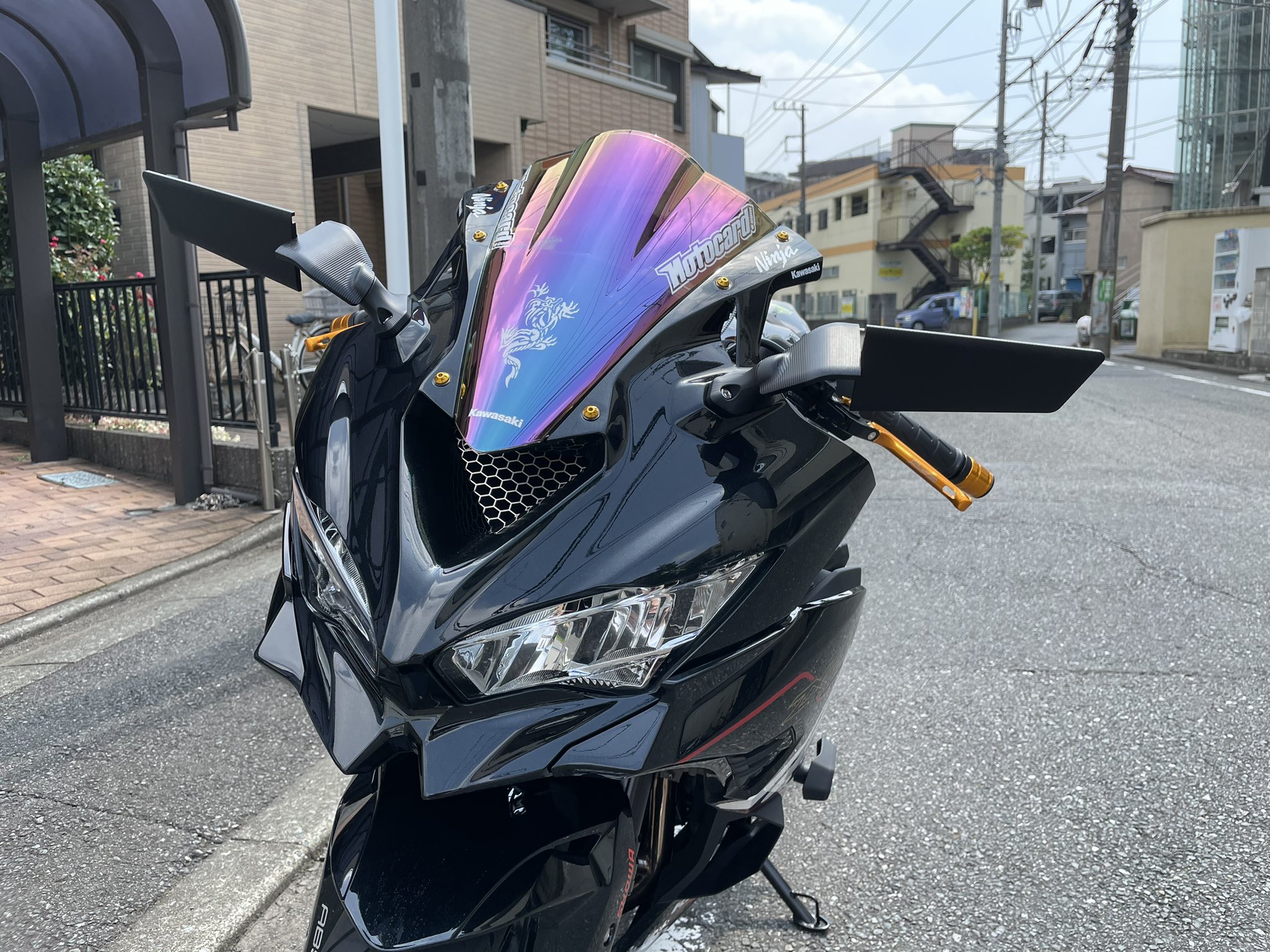 Amazon | エムゴ EMGO ミラー 補修用 02年-05年 ニンジャ ZX-12R