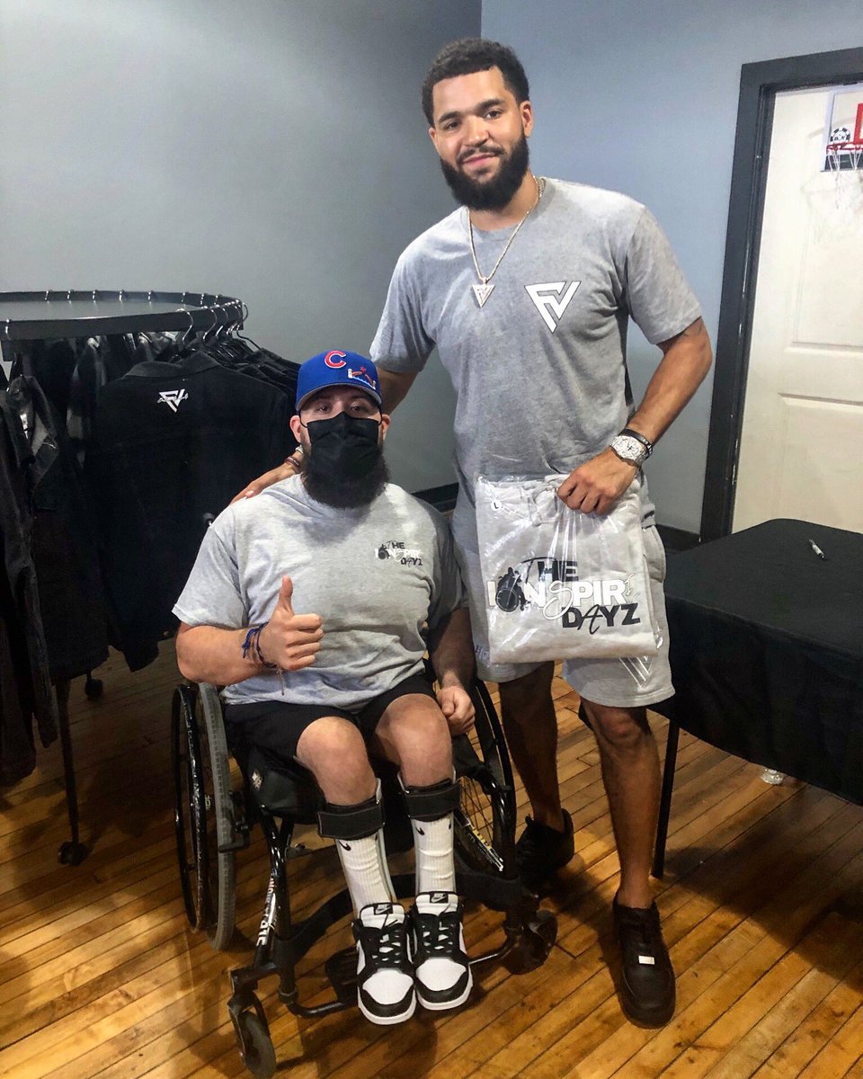 𝑻𝑯𝑬 𝑰𝑵𝑺𝑷𝑰𝑹𝑬 𝑫𝑨𝒀𝒁 ♿️💪🏼🦍 to the 815 NBA Champ 🏆 
𝐁𝐄𝐓 𝐎𝐍 𝐘𝐎𝐔𝐑𝐒𝐄𝐋𝐅💰

#FredVanVleet #BetOnYourself #WheelLife #NBA #WePushinMan #RockfordIL