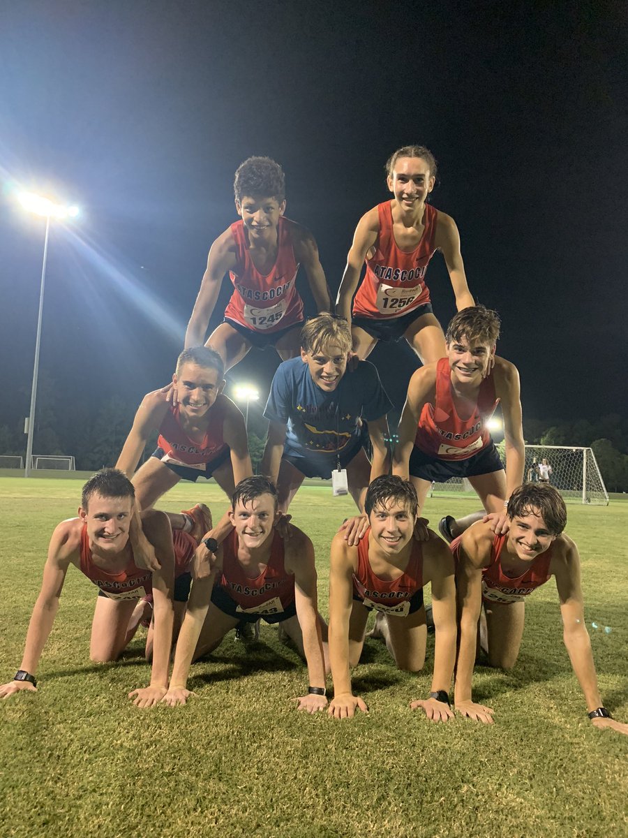 <a href="/atascocita_xc/">Atascocita Boys' XC</a> hangin around at Friday Night Lights.