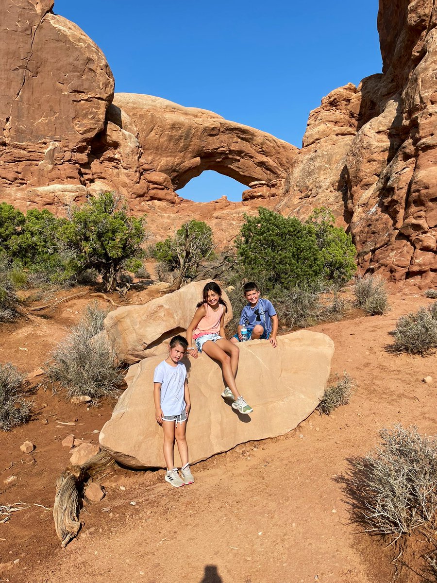 GerhardSanchez's tweet photo. Couldn’t ask for a better trip!  @GrandCanyonNPS @YellowstoneNPS @ArchesNPS @DinosaurNPS https://t.co/qUNwCv5YyO