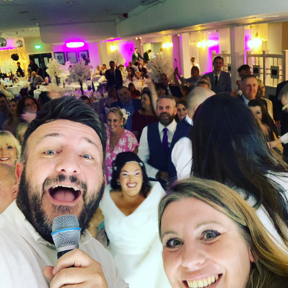 Two weddings in one day! #waitersurprise #singingwaiters #weddings #party #surprise