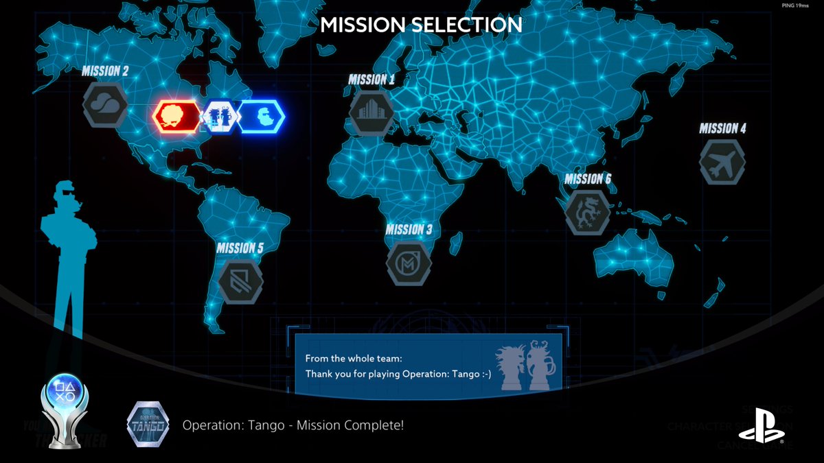 spacysam's tweet photo. Yay! We are super spies @Signal_Firing
Operation: Tango - Mission Complete! (PLATINUM)
#PlayStationTrophy #PS5Share, #OperationTango https://t.co/vBe89u0UZf
