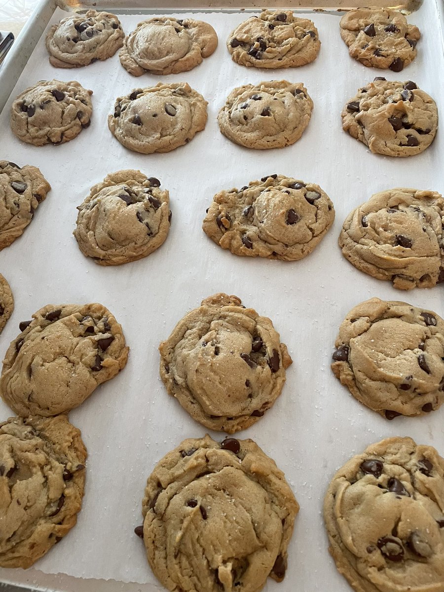 Some days you just need to bake a bunch of cookies and take them to people. I’m pretty positive making food for people is my love language.