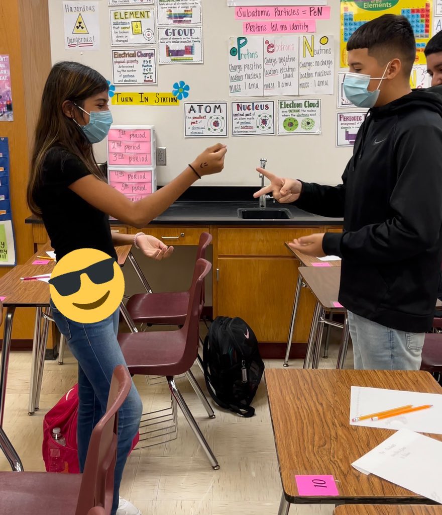 Today we had our first Character Strong lesson of the year <a href="/VernonMSWLA/">Vernon MS World Languages Academy</a> Our class had a great time forming teams and competing against one another in rock-paper-scissors! The competition was fierce! 🔥😎 Having fun and getting to know each other, what a great first lesson! 😄❤️🖤