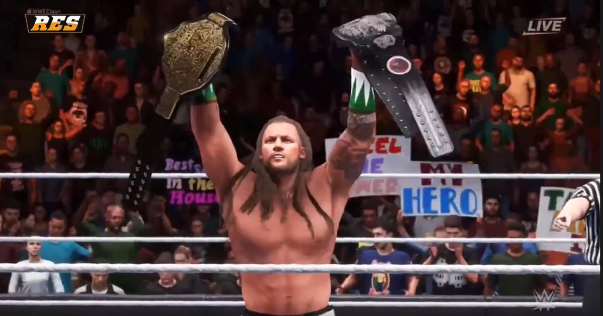 ChrisRaidencho's tweet photo. #Raidencho2Belts https://t.co/EkMvxH3V2Y