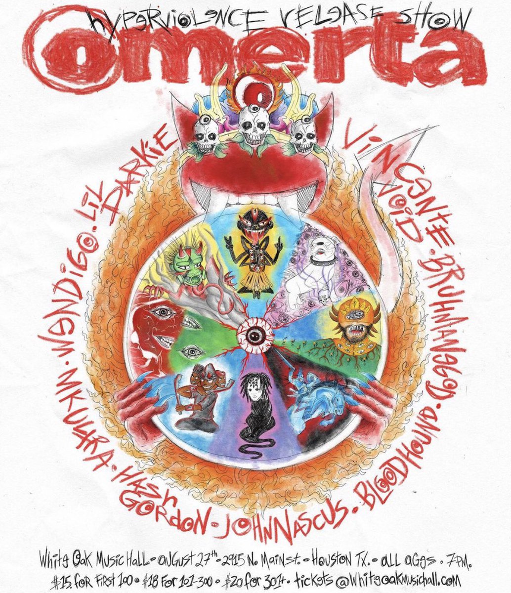 TONIGHT!! IF YOUR IN HOUSTON THIS IS THE ONLY PLACE TO BE!!

WE GO ON AT 8!