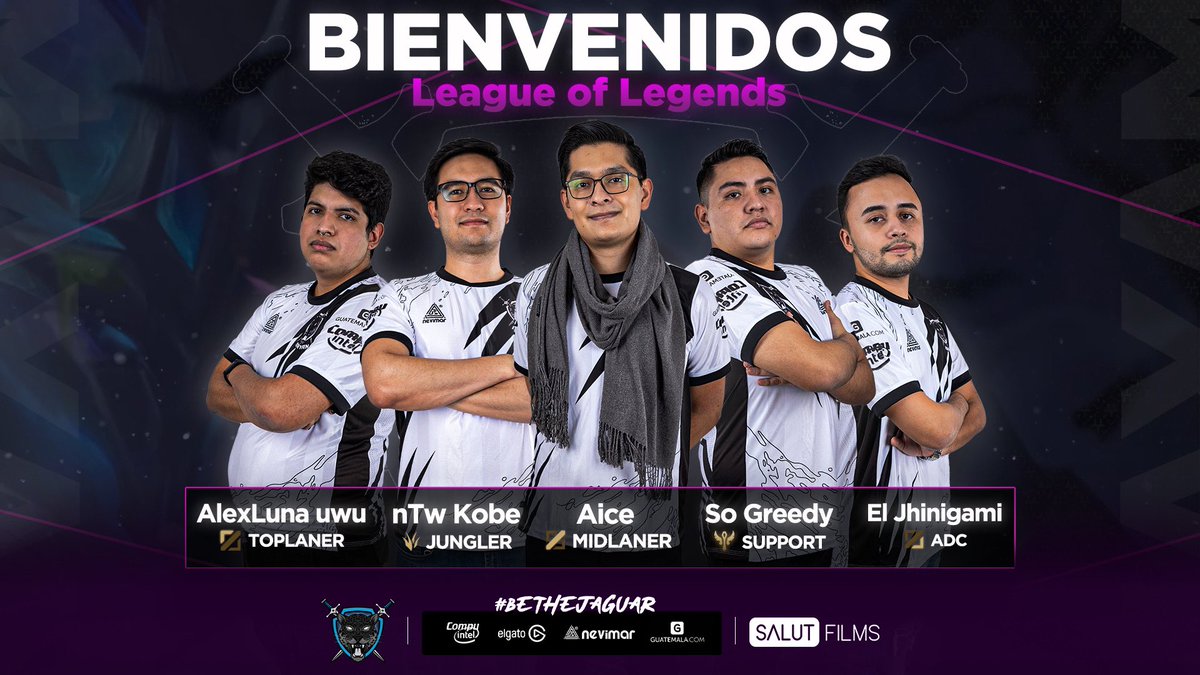 TeamMayan's tweet photo. ⚠️Estamos preparados para la LIGA RAPTOR DE GUATEMALA por @EsportsGuate @hazmasconraptor @claroguatemala
🐆Debutamos este sábado a las
6:00pm hora de 🇬🇹
7:00pm🇲🇽
9:00pm 🇨🇱🇦🇷
@salutfilms Patrocinadores oficiales 🐆🔜
#BeTheJaguar #NotThePrey #leagueoflegends #guatemala https://t.co/PCVlChw13S