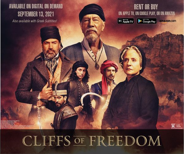 razajaffreyfans's tweet photo. OMG FINALLY!! Cliffs of Freedom will be available through Digital On Demand starting September 13!! Rent or buy on Apple TV, Amazon, or Google Play. #CliffsOfFreedom https://t.co/bvPuvrOr8W