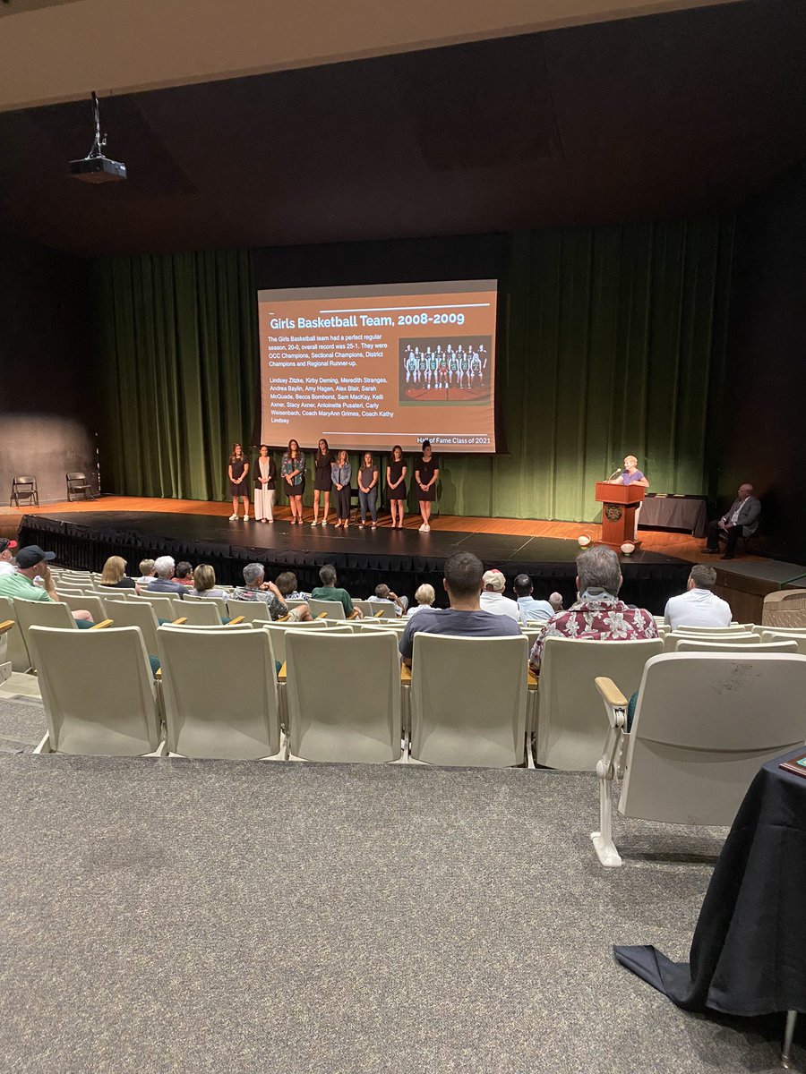 WTsai's tweet photo. @coffmanrocks Hall of Fame under way in the PAC. Thanks for all the athletes and coaches who have left their legacy at our school. #GoRocks ☘️ @DublinCoffmanHS @ValLawrensen https://t.co/oUuixahaz1