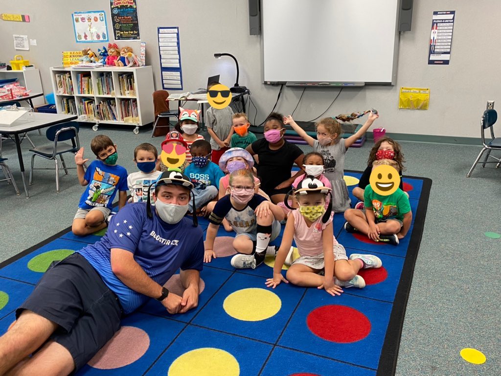Crazy Sock and Hat Day with Boosterthon is the best!  We cannot thank our families enough for their support and we are so excited for our fun run on Monday! <a href="/BESFirefly/">Ballentine Elementary</a>