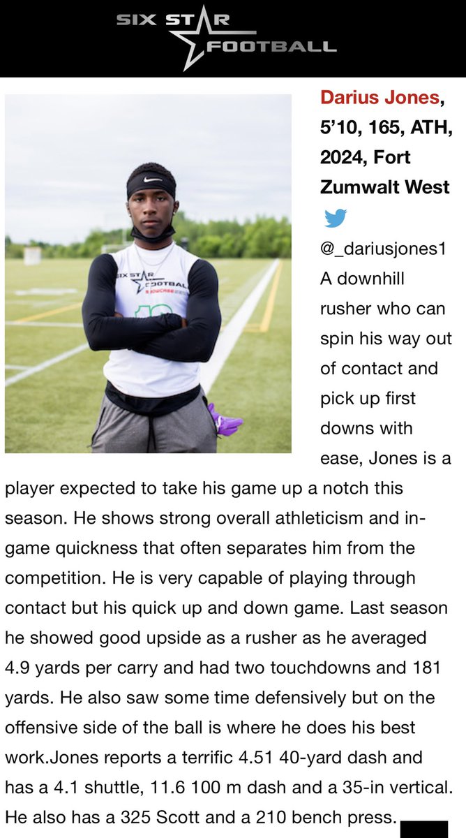 Thanks for the write up <a href="/6starfootballMO/">Six Star Football | MISSOURI</a>! Ready to put in this work tonight‼️<a href="/MOprepredzone/">Prep Redzone MO</a> <a href="/JPRockMO/">JP Rock</a> <a href="/NateLatsch/">Nate Latsch</a> <a href="/elitefootball/">EliteFootballAcademy</a> <a href="/stlhssporttalk/">Mike</a> <a href="/GSV_STL/">Gateway Sports Venue</a> <a href="/Jaguarfootball1/">Fort Zumwalt West Football</a>