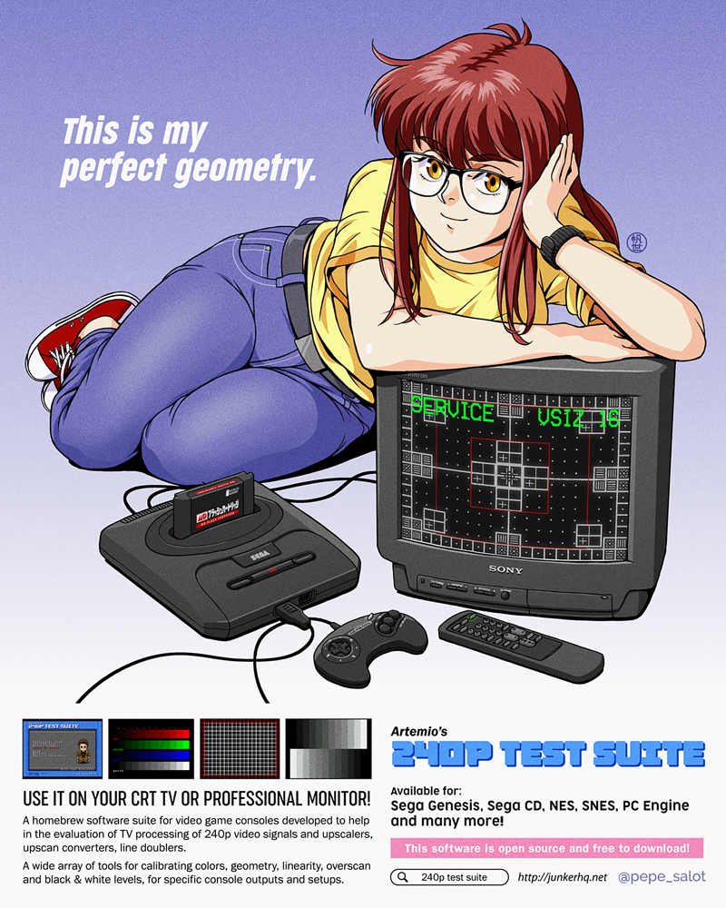 MiSTerFPGABot's tweet photo. Do you love the audio and video accuracy of MiSTer FPGA?

This is made possible through the use of @240pTest 240p Test Suite and MDFourier. Consider supporting project lead @Artemio on Patreon:
https://t.co/coNeu8lwYW https://t.co/fBnToIklih
