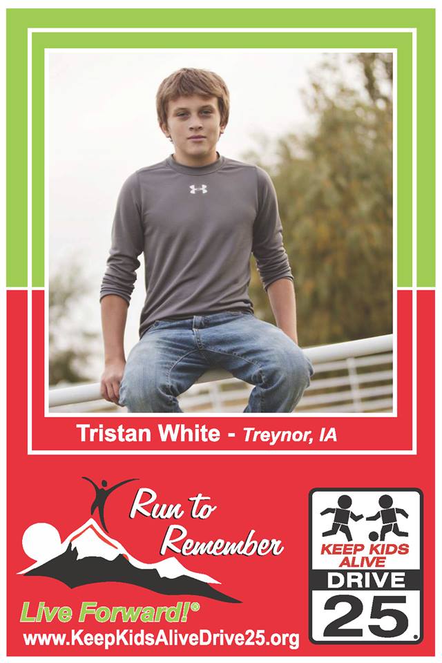 In this March 2020 Keep Kids Alive Drive 25®  #podcast, Christy Nielsen &amp; Lisa White talk about their work on a walking trail project (Tristan's Trail) in memory of Tristan White, a teenager killed while running along a gravel road in Treynor, Iowa. 🎧: keepkidsalivedrive25.org/podcast