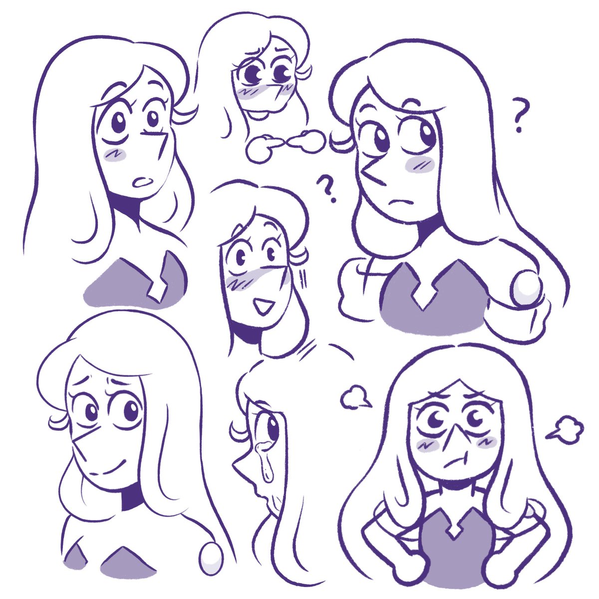 BituinNeko's tweet image. (Lilac) Pearl doodles

#FractureAU #StevenUniverse #fancomic