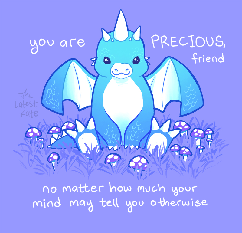 tlkateart's tweet photo. you deserve to take up space in the world today, just as you are https://t.co/XqbpjLj2br
