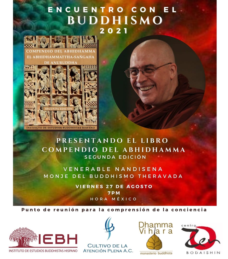 IEBH1's tweet photo. Les recordamos que hoy a las 7 pm hora México tendremos nuestra conferencia con Ven. Nandisena, entrada libre https://t.co/zMkdG7KmQk
