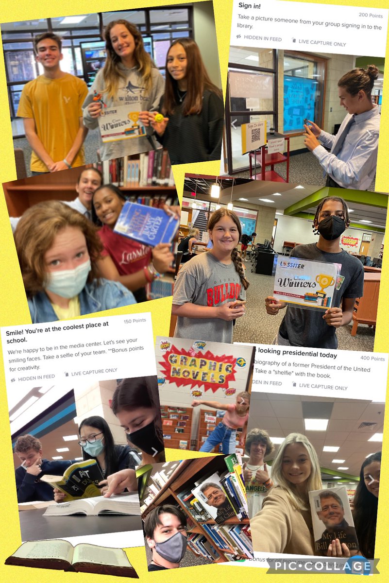 LassiterMedia's tweet photo. No better way to end the week than with some more #informationskills learning using #goosechase 👏🏻 . Have a great weekend! https://t.co/mf4C4BNdUy