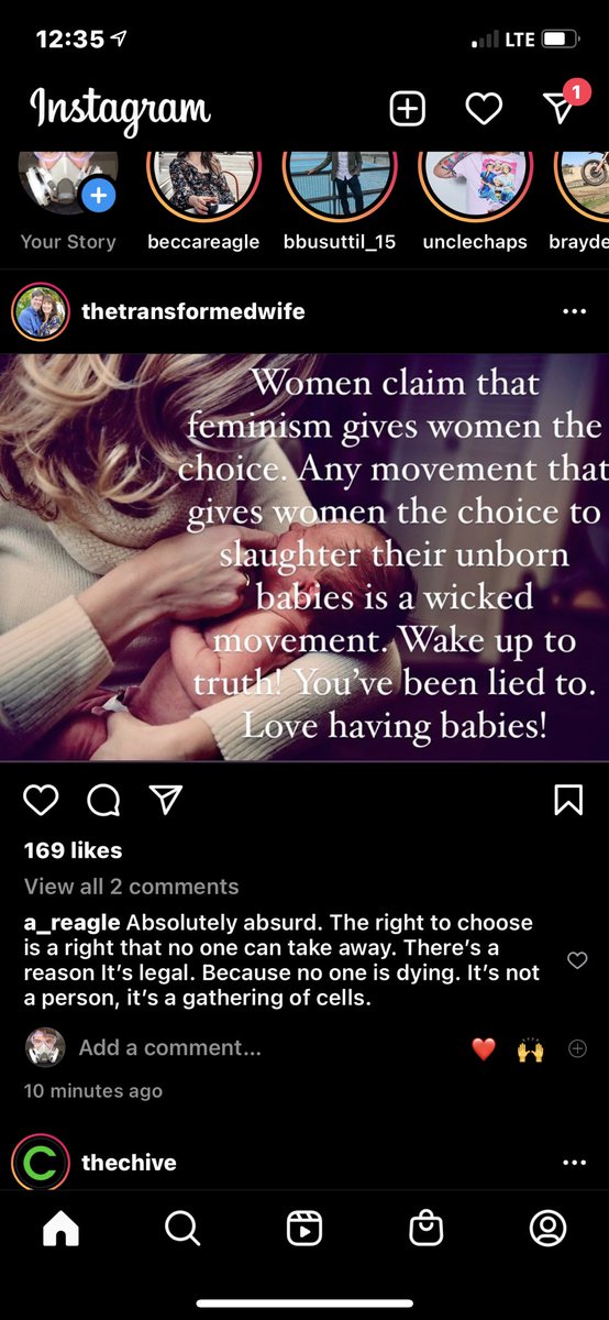 A_Reagle's tweet photo. @BackintheSadd11 @LoriJAlexander She blocked me on Instagram. https://t.co/ts4fqRwcXx