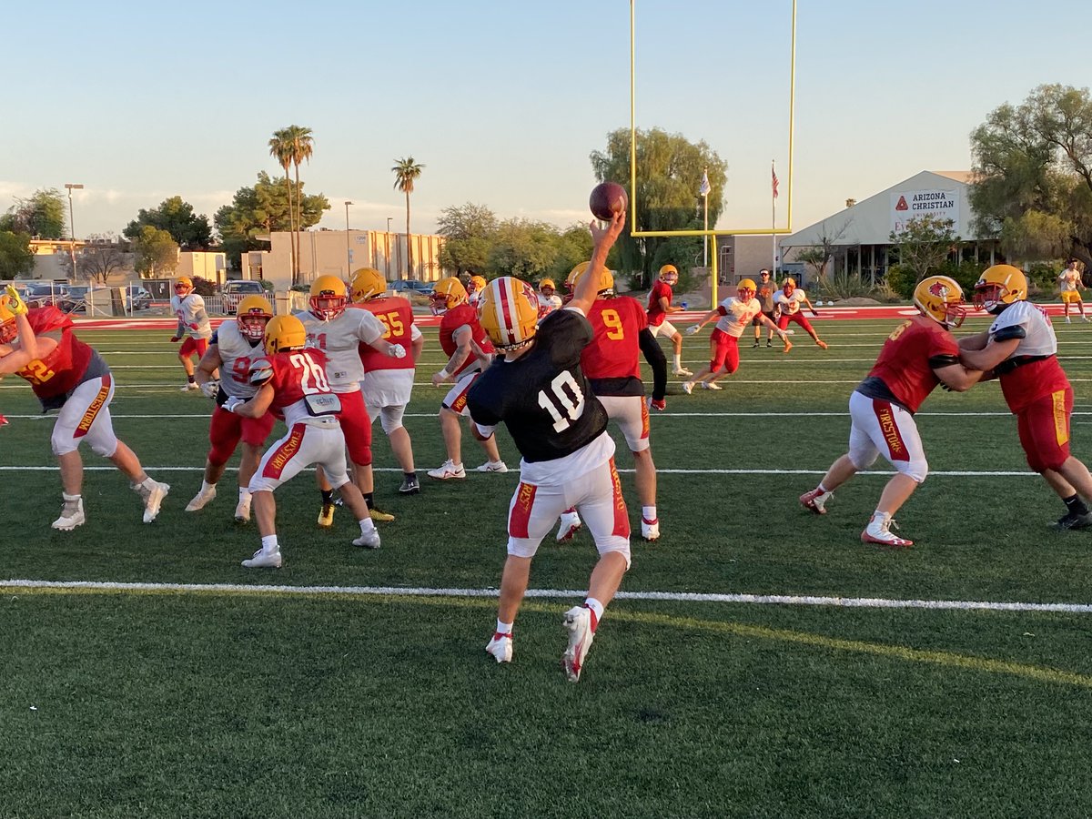 KDBVoice's tweet photo. @ACUFootball1 is ecstatic to get QB @tylerduncan__ back on the field. He is poised and looks like he may be in his best shape since he entered the program. #Leadership #JustDoes #Playmaker #RollStorm @ACUFirestorm https://t.co/yJOULwBTVH