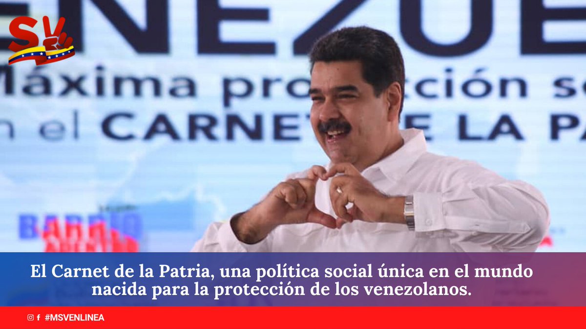#ULTIMAHORA || Inicia la entrega del Bono Economía Familiar (Octubre 2021) enviado por nuestro Pdte. <a href="/NicolasMaduro/">Nicolás Maduro</a> a través del Sistema <a href="/CarnetDLaPatria/">Carnet de la patria</a>.

<a href="/MSVEnContacto/">Somos Venezuela | MSVEnContacto</a> #01Oct #RumboAlBolívarDigital
