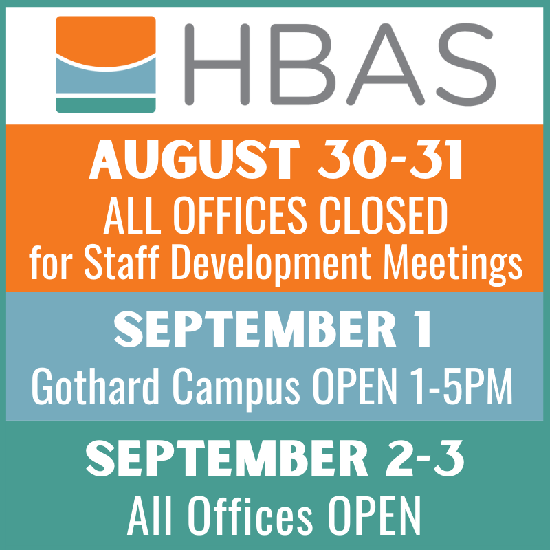 HBAS4's tweet photo. Fall Semester is upon us!  Next week, HBAS staff will be meeting for professional development, so offices will be closed some days. We're excited to come together to prepare for a new batch of classes and students.  Stay tuned for more Fall 2021 updates! 
#moveaheadwithadulted https://t.co/mnVlxRa7xI