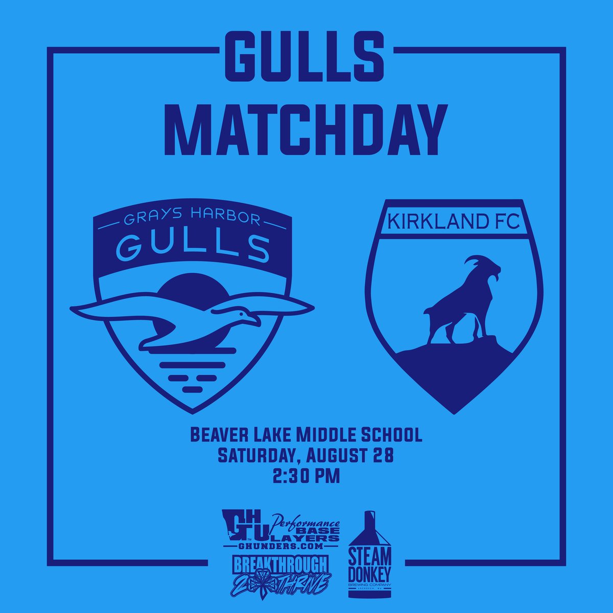 Grays Harbor travels to <a href="/kirklandfcgoats/">Kirkland FC</a> for the final away match of 2021!

#GHGFC