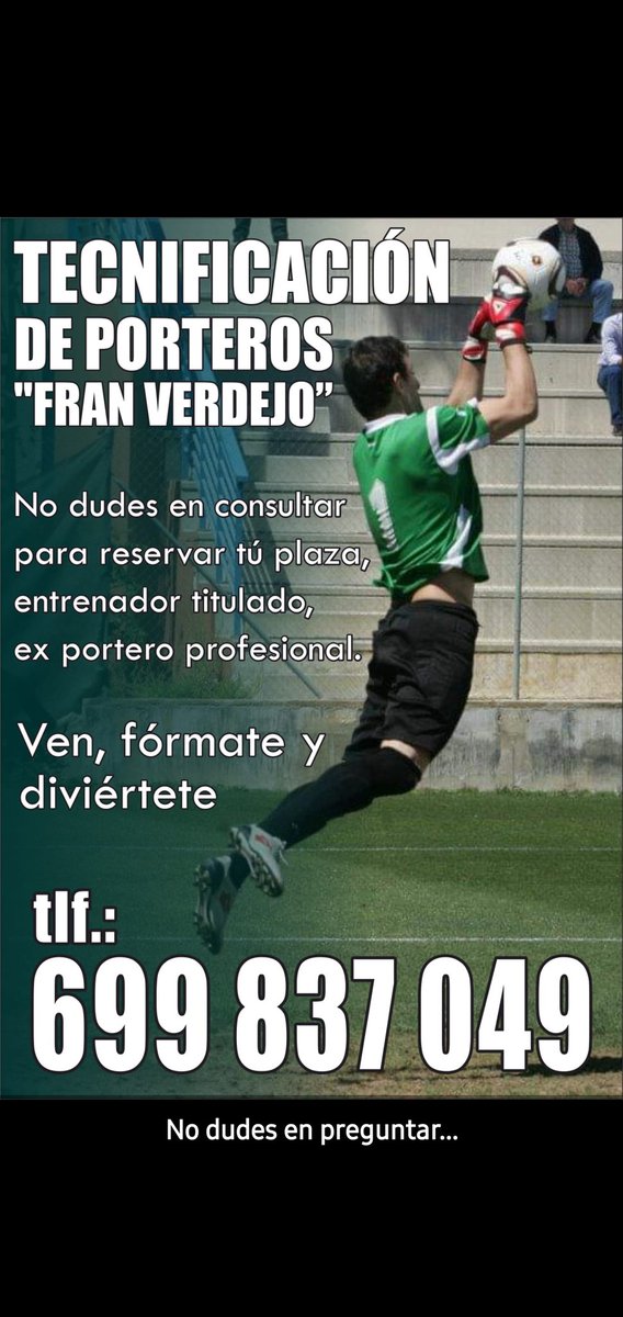 sekuen's tweet photo. No lo dudes, cualquier portero/a a partir de 6 años en adelante!!!! https://t.co/SxIhaDsY9P