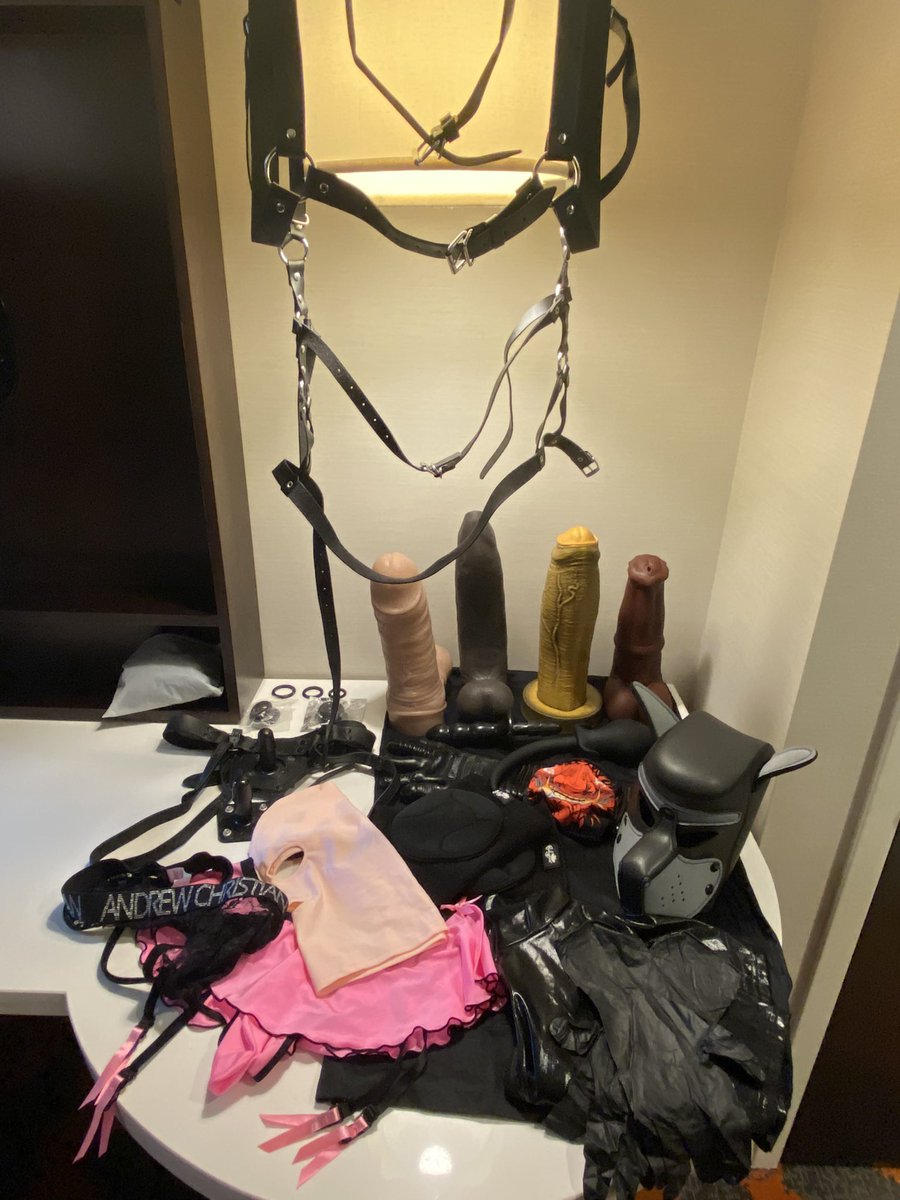 BronzeDragonFF's tweet photo. Do you think we packed enough??
๐๐๐ฅ @dariddlerofoz @hankeystoys #dildoparty #pupplay #FistingTime #fistpig #FFriday https://t.co/8JVZw5qbiv