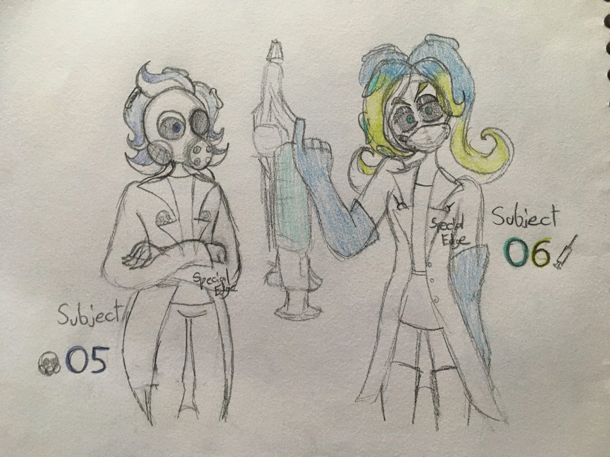 BestBoiCQ's tweet photo. -Accessing Kamabo Co. Data Base
-Subject 01, 02, 03, 04, 05, 06... these subjects display... interesting behaviour. They're much more aware than the others... and dangerous...
#Splatoon2 #SplatoonOE #SanitisedOctolings #KamaboCo #ThatsEdgyOC https://t.co/vvyRouOzHN